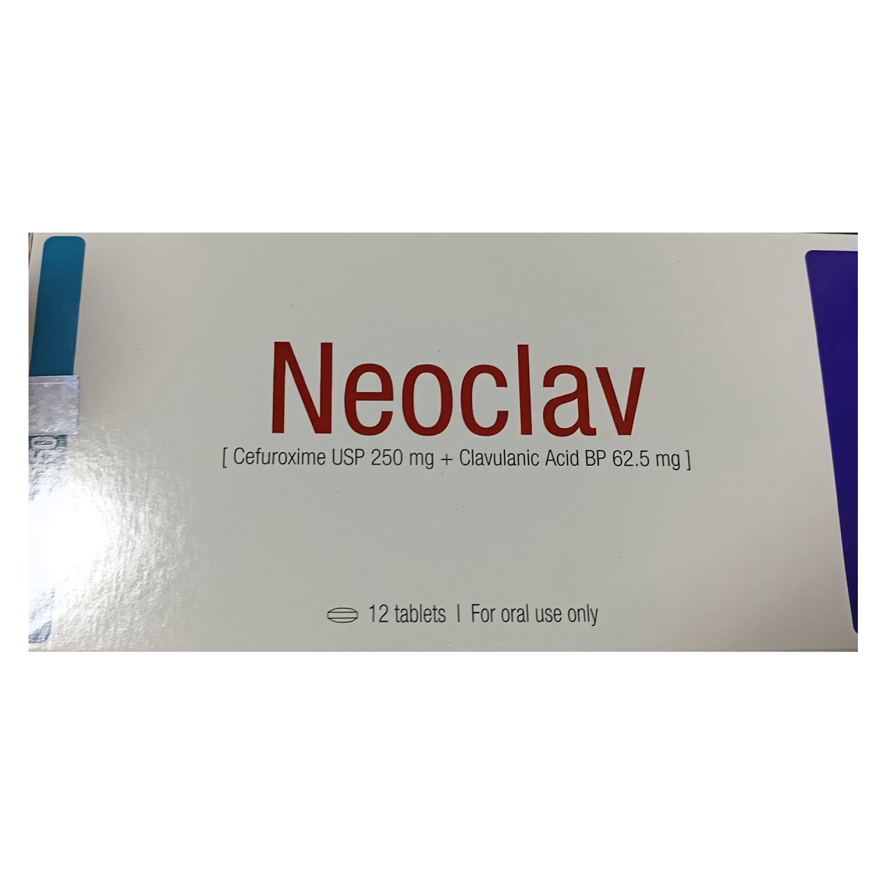Tablet Neoclav 250mg+6.25mg (12pcs)